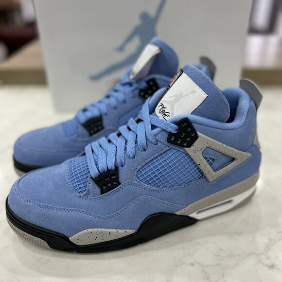 AIR/JORDAN 4 RETRO 'UNIVERSITY BLUE' - Picture 2 of 4